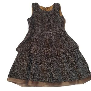 Isabel Garreton Girls Dress Size 4 Special Occasion Holidays Christmas Lined EUC